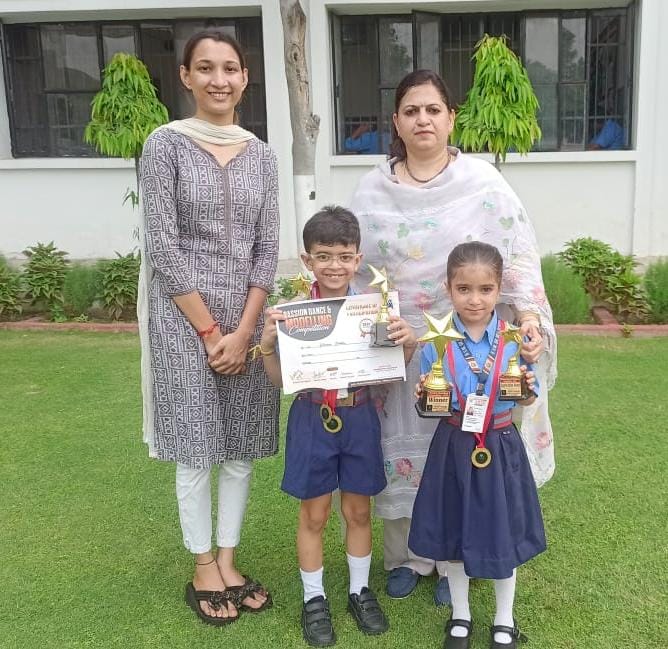 Incredibly Proud Moment for BVM Kitchlu Nagar.. Congratulations to the State Level Dance and Modelling Competition Winners